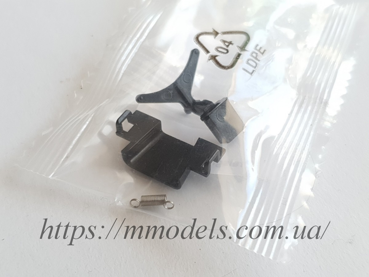Piko ET59932-26 Сполучна шахта для тепловоза серії 119 59932 ( 1шт/ уп ), масштабу 1:87, H0, фото 1
