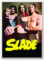 Slade - Рок-группа плакат