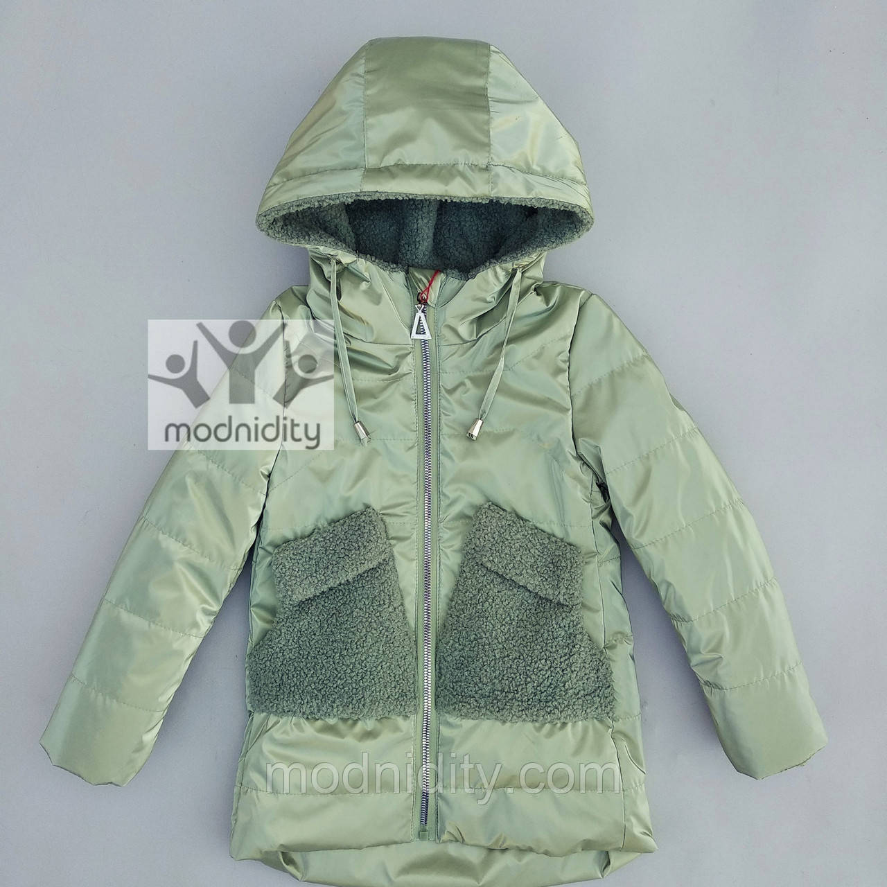 Дитяча куртка демісезонна для дівчинки "Каріна" на 4, 5, 6 років весна осінь демі стильна