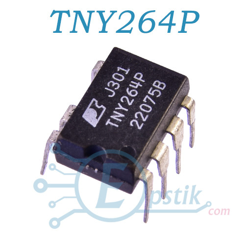 TNY264P, контролер ШІМ Low Power Off-line switcher, DIP7