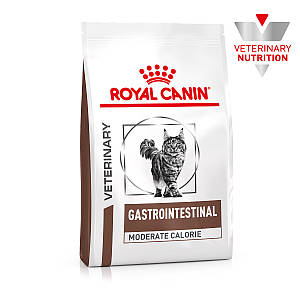 Сухий лікувальний корм Royal Canin Gastro Intestinal Moderate Calorie для кішок, 400 гр