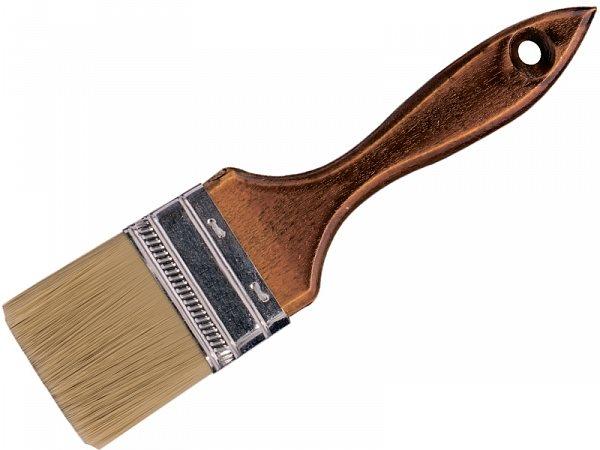 Пензель малярний плоский лакований 36 мм VIROK PROFI 19V003