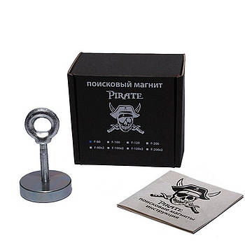 Пошуковий магніт Pirate F80 односторонній (90 кг)