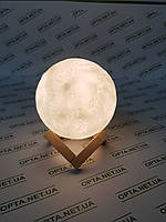 Светильник ночник "Луна" 3D moon lamp light 16 см