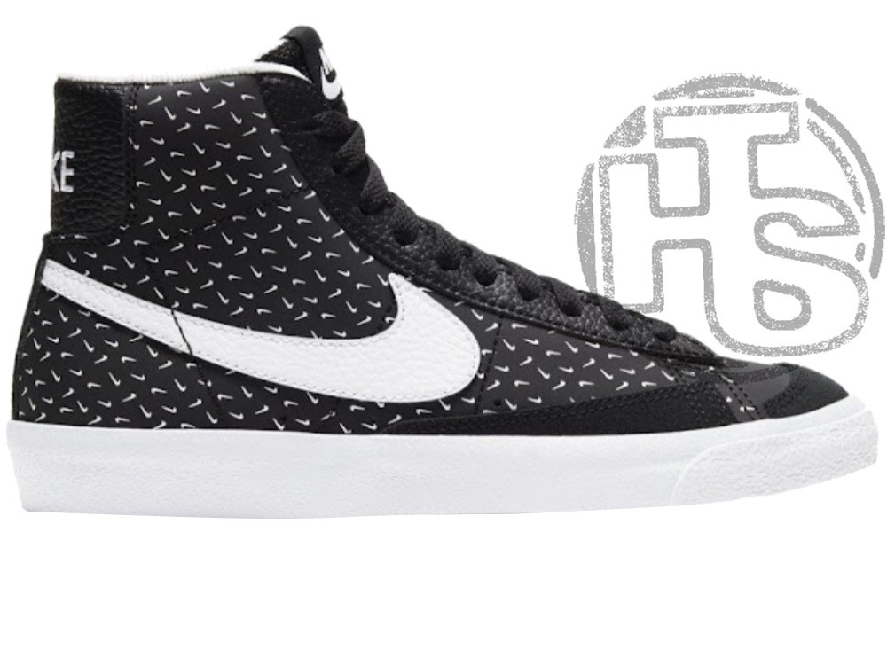 Чоловічі кросівки Nike Blazer Mid 77 Polka Swoosh Black White ALL07896
