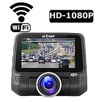 Відеореєстратор для автомобіля WiFi GPS Globus GT-900