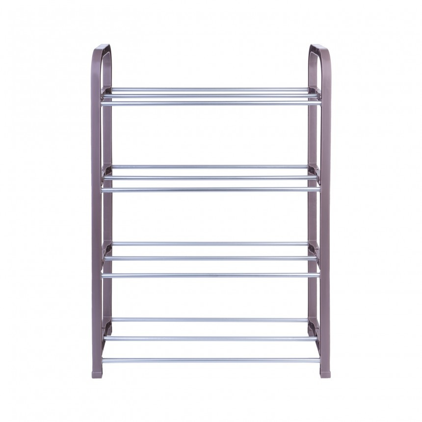 Полиця для взуття 4 рівні Eco Fabric (40*19*56 см, до 8 пар взуття)