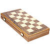 Набір шахів та нарди Горіх подарунковий TS2K Manopoulos, фото 7