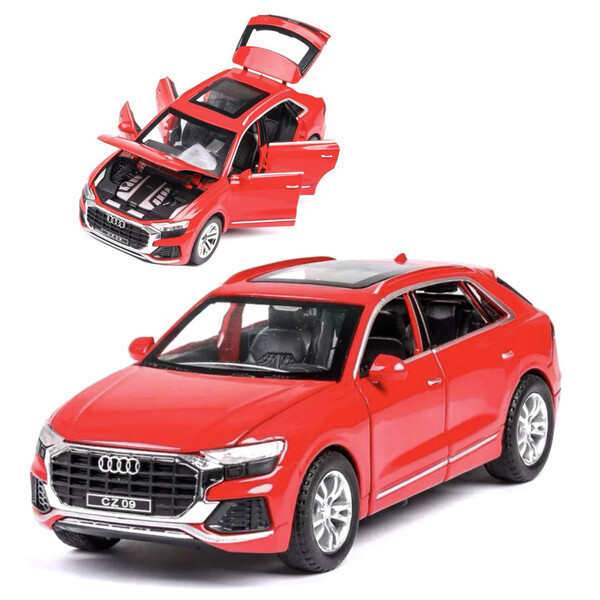 Машинка Audi Q8 іграшка моделька металева колекційна 20 см Червоний (59415)