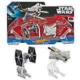 Hot Wheels Star Wars Fighter & Ghost набір з 2 зорельотів із Зоряні війни Mattel CGW90, фото 5
