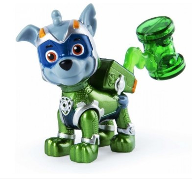 Щенячий патруль фігурка Роккі що світиться Paw Patrol Mighty Pups Rocky Nickelodeon 6055929, фото 1