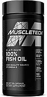 Омега-3 MuscleTech Platinum 100% Fish Oil 100 капсул