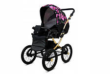 Дитячий візочок 3в1 BabyLux Margaret Gold, фото 4