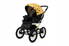 Дитячий візочок 3в1 BabyLux Margaret Gold, фото 4