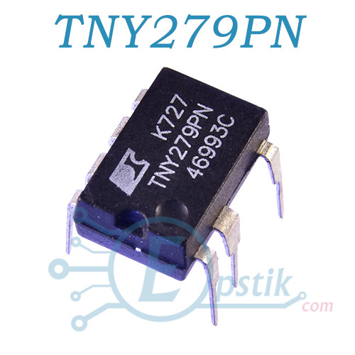 TNY279PN, AC/DC ШИМ контроллер, 25W 85-265, DIP7