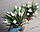 Мильний букет 8 березня і квіти в буром стакані крафт, фото 2