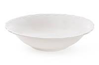 Набор (3шт.) фарфоровых суповых тарелок 800мл, цвет - белый