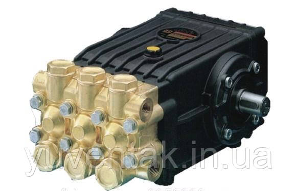 Плунжерний насос (помпа) INTERPUMP вис. давши. WS 151, вал 24 мм, тиск. 150 бар., 15л/хв., 1450 об/хв.