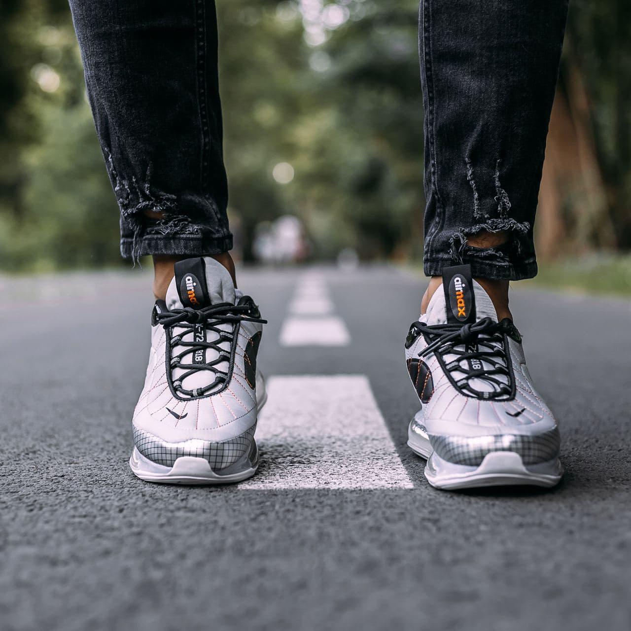 Nike air max 720 grey hotsell and orange