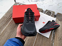 Чоловічі оригінальні кросівки Xtep Running Shoes Black Red чорні, фото 5