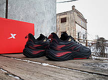 Чоловічі оригінальні кросівки Xtep Running Shoes Black Red чорні, фото 6