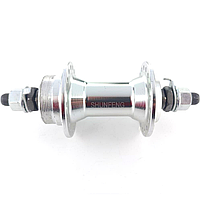 Втулка Передня 220 36 спиць, Disk гальмо, Пром, срібляста,OLD 100 мм Shunfeng