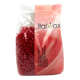 Гарячий полімерний віск у гранулах Ital Wax (троянда винна), 1 кг