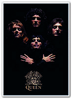 Queen — британская рок-группа плакат