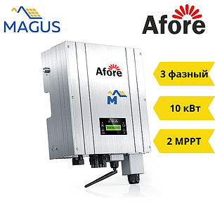 Мережний інвертор Afore BNT010KTL (10 кВт 3 фазний 2 MPPT), фото 1