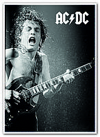 AC/DC - рок-группа плакат
