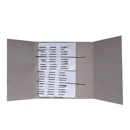 Голки швейні Рушничок для ручного шиття з широкими вушками 20 шт, фото 2