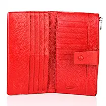 Жіночий шкіряний гаманець Vermari 3990-1806 RED, фото 2