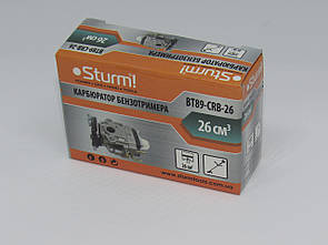 Карбюратор двигуна бензотримера, 26 куб, Sturm BT89-CRB-26