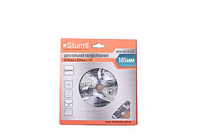 Диск пильний по дереву Sturm 9020-185-20-24T, 185х20 мм 24 зуба