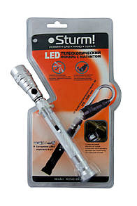 Ліхтарик Led телескопічний з магнітом Sturm 4050-01-2S