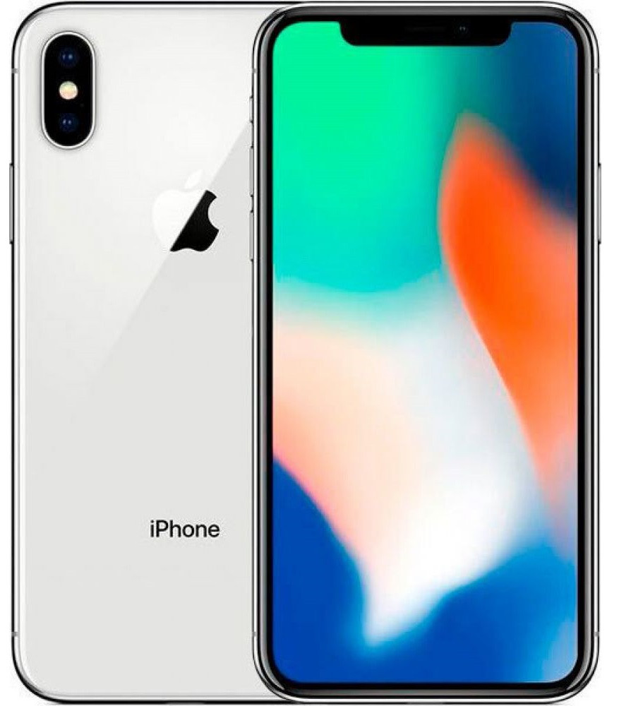 Смартфон Apple iPhone X 64Gb Silver (MQAD2) Б/У