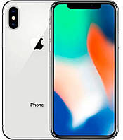 Смартфон Apple iPhone X 64Gb Silver (MQAD2) Б/У