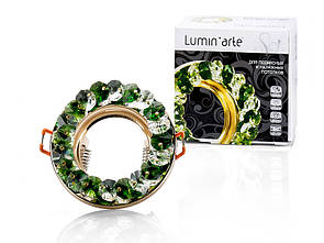 Світильник точковий встраемый Lumin'Arte CT710-GN GD