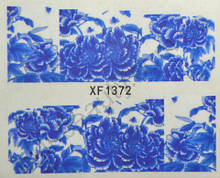 Водна наклейка для дизайну нігтів XF 1372