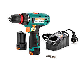 Шурупокрут акумуляторний Sturm CD3212DFR 12 В (2 акумулятори 2,0 А/год + кейс)