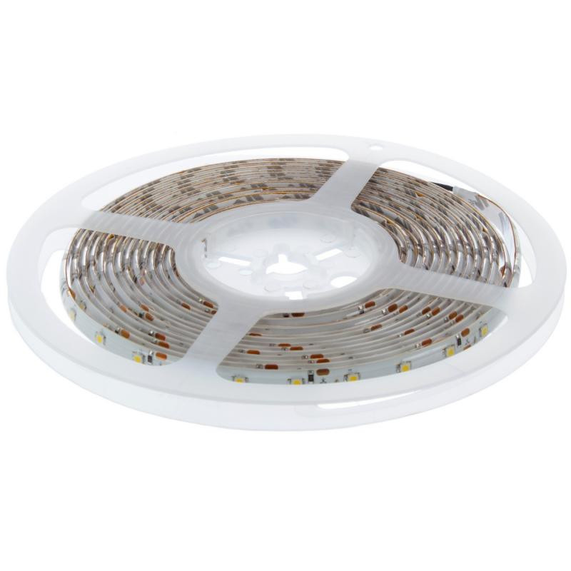 Світлодіодна стрічка, 4.8 Вт/60LED/м, світло теплий білий, IP65 Wolta 13773408