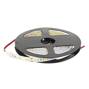 Світлодіодна стрічка, 14.4 Вт/60LED/м, світло теплий білий, IP23 Wolta 13773467
