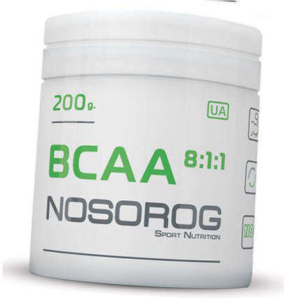 Амінокислота Nosorig BCAA 8:1:1 200 м без смаку, фото 3