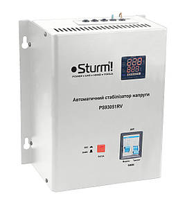 Стабілізатор напруги релейний Sturm 5000 ВA настін PS93051RV