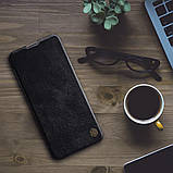 Захисний чохол-книжка Nillkin для Xiaomi Redmi Note 11 Pro China / 11 Pro+ 5G Global (Qin leather case) Black, фото 8