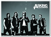 Asking Alexandria британская рок-группа плакат