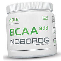 Амінокислота Nosorig BCAA 8:1:1 400 г без смаку