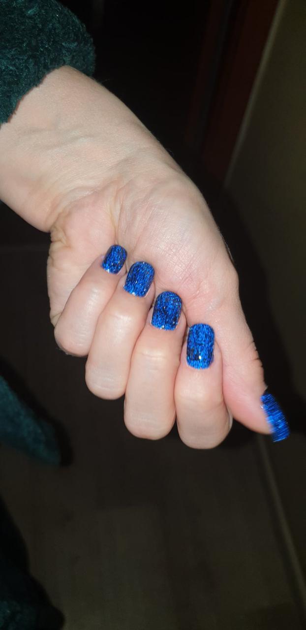 Гель лак  DISCO NEW BLUE, фото 1