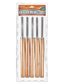 Набір токарних різців по дереву 5 шт в блістері Sturm ТТ-10460-998
