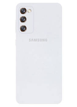 Чохол Silicone case Camera Protective для Samsung S20 FE/S20 Lite White (22) білий